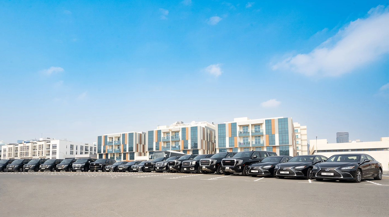 Cabs Driver fleet ready for employee transportation routes